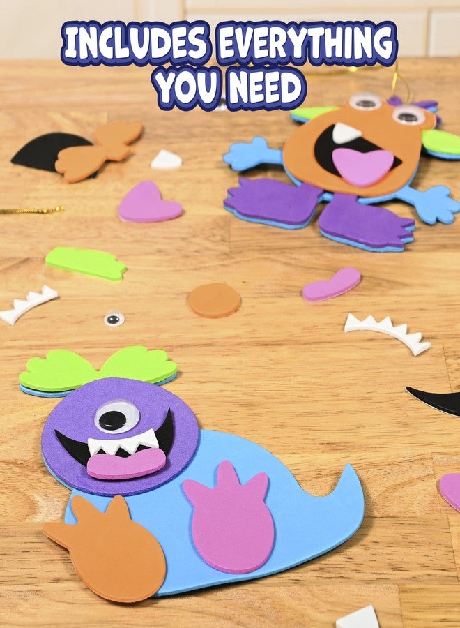 Ready 2 Learn Create Your Own Monsters | Set of 4 | DIY Craft for Kids | Magnetic | No Glue Required | Kid-Friendly Instructions - Image 2